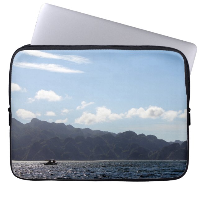 Coron Beach Laptop Sleeve (Voorkant)
