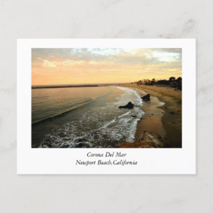 Corona Del Mar Newport Beach California Briefkaart