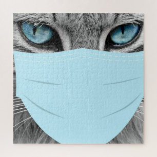 Corona katmasker legpuzzel