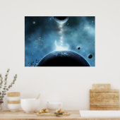 Corona Planet Poster (Keuken)