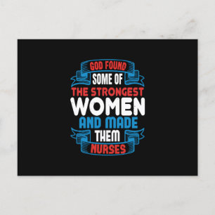 Corona Verpleegsters - God Schiep Sterke Vrouwen Briefkaart