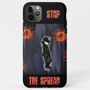 CORONA VIRUS iPhone 11 PRO MAX HOESJE