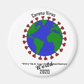 Corona Virus Magnet (Devant)