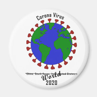 Corona Virus Magnet Magneet