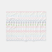 Corona Virus Pandemic World Fleece Deken (Voorkant (Horizontaal))