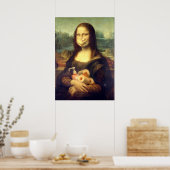 Corona Virus Portrait Poster (Keuken)