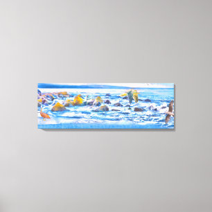 CORONADO BEACH CA PLAYGROUND CANVAS AFDRUK