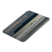 Coronado Beach California Photo Magnet (Côté Gauche)