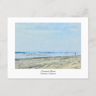 Coronado Beach California Waterverf Print Briefkaart