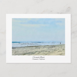 Coronado Beach California Waterverf Print Briefkaart