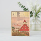 Coronado Beach Travel Briefkaart (Staand voorkant)