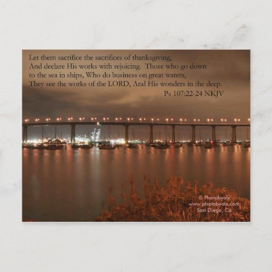 Coronado Bridge Briefkaart (Voorkant)