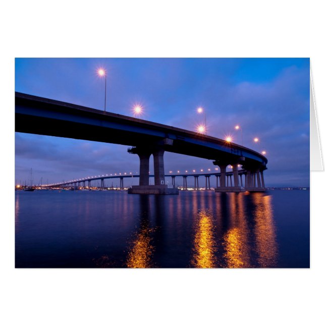 Coronado Bridge in Dusk (Voorkant Horizontaal)