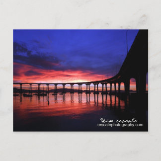 Coronado Bridge Sunrise Briefkaart