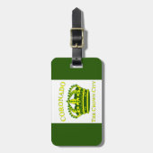 CORONADO, CA BAGAGELABEL (Voorkant verticaal)