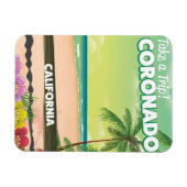 Coronado Californië strand reisposter Magneet (Horizontaal)
