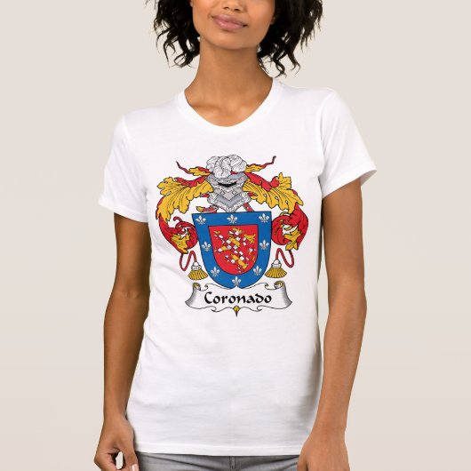 Coronado Family Crest T-shirt (Voorkant)