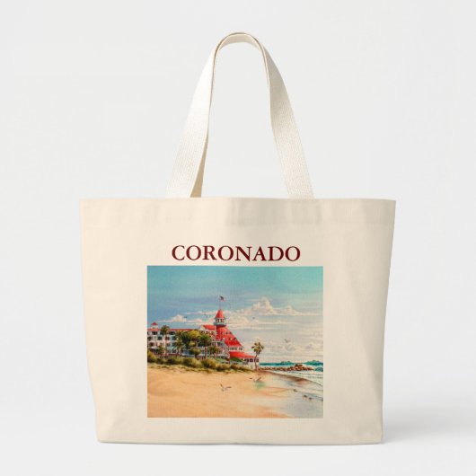 CORONADO GROTE TOTE BAG (Voorkant)