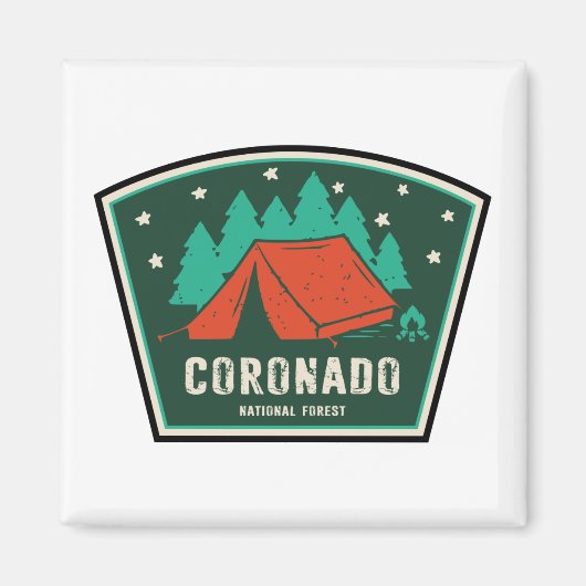 Coronado National Forest Camping Magneet (Voorkant)