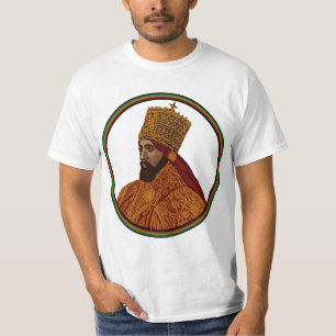 Coronatie Haile Selassie I Rastafari T-shirt