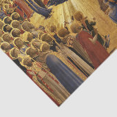 Coronatie van de Maagd door Fra Angelico Tissuepapier (Detail)