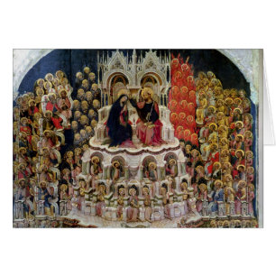 Coronatie van de Maagd in Paradise, 1438