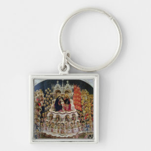 Coronatie van de Maagd in Paradise, 1438 Sleutelhanger