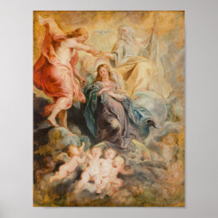 Coronatie van de maagd poster