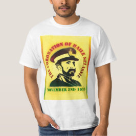 Coronatie van Haile Selassie T-shirt