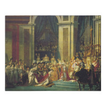 Coronatie van Napoleon door David - Canvas