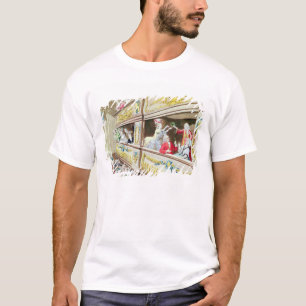 Coronatie van Voltaire in de Theater Francais T-shirt