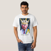 Coronation du roi Charles III T-shirt (Devant entier)