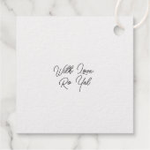 Coronation Emblem King Charles III Bedankjes Labels (Achterkant)