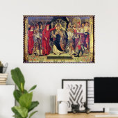 Coronation of Pope Celestine V in August 1294 Poster (Thuiskantoor)