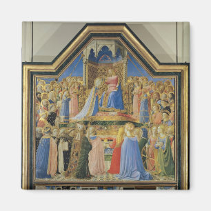 Coronation of the Virgin, c.1430-32 Magneet