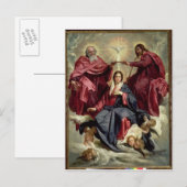 Coronation of the Virgin, c.1641-42 Briefkaart (Voorkant / Achterkant)