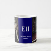 Coronation pose of Queen Elizabeth II, Coffee Mug (Centre)