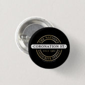 Coronation Street - Logo Button (Voorkant /achterkant)