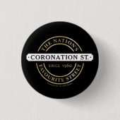 Coronation Street - Logo Button (Voorkant)