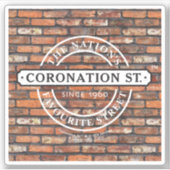 Coronation Street - Sticker Logo (Devant)