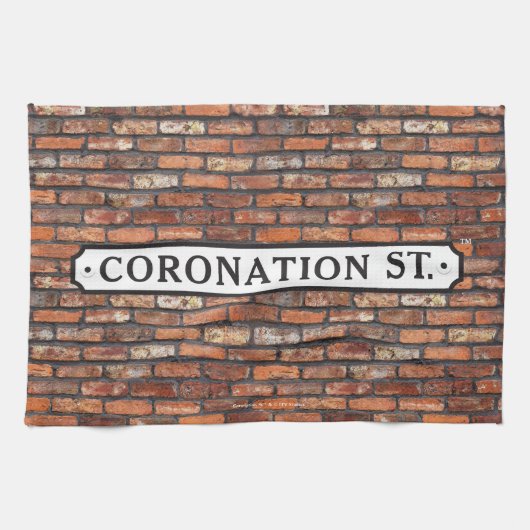 Coronation Street - Teken Theedoek (Horizontaal)