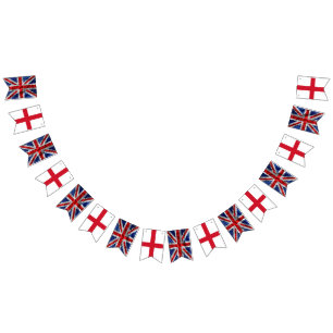 Coronation Union Jack England bunting Vlaggetjes