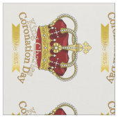 Coronationele dagkroon stof (Close Up)