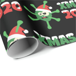 Coronavirus Corona Kerstmis 2020 Cadeaupapier