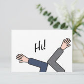 Coronavirus Elbow Handshake (Staand voorkant)