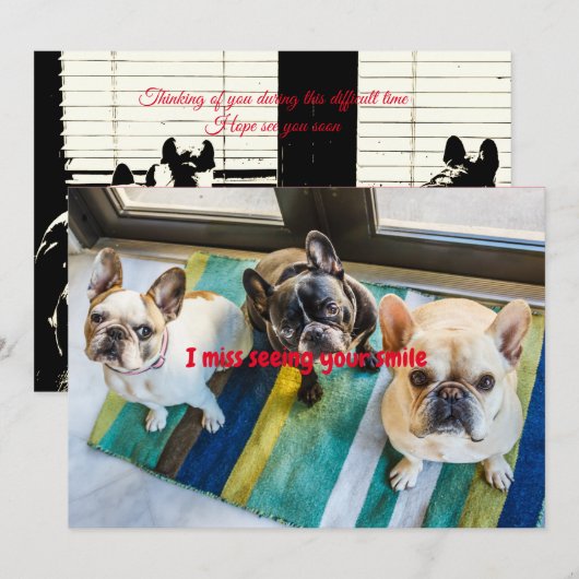 Coronavirus-groet (Voorkant / Achterkant)