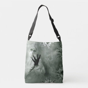 Coronavirus Nurse Crossbody Tas