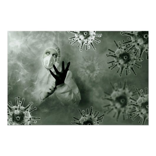 Coronavirus Nurse Perfect Poster (Voorkant)