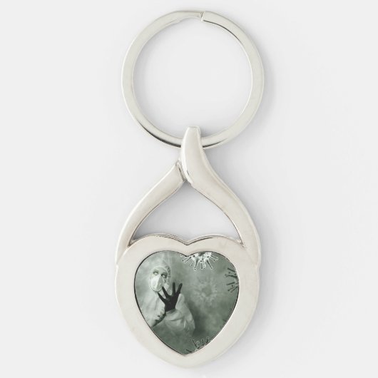 Coronavirus Nurse Sleutelhanger (Voorkant)