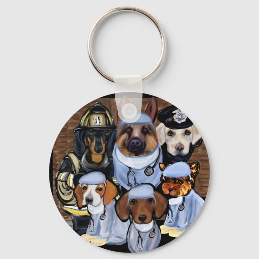 CORONAVIRUS SLEUTELHANGER (Voorkant)